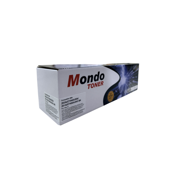 Toner 203A BK Toner Mondo 203A — Compatible HP CF540A / 203A — Noir Haute Définition