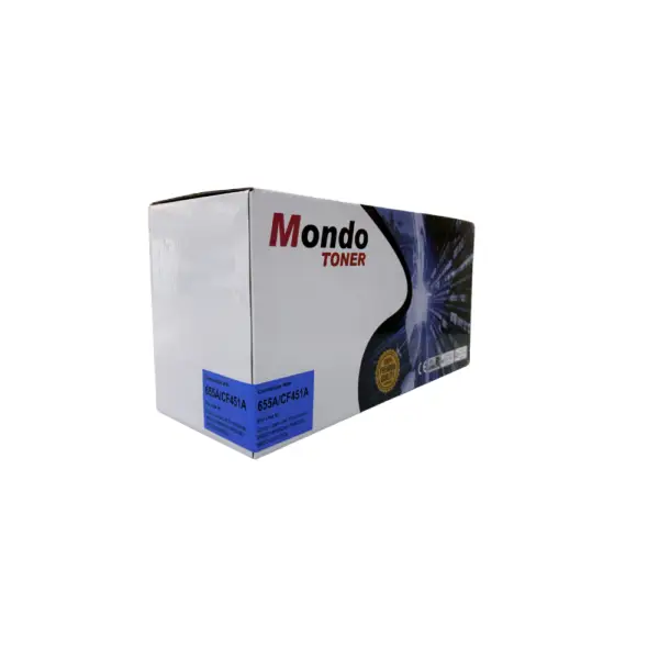 Toner Mondo 655A (CF451A) Cyan – Compatible HP